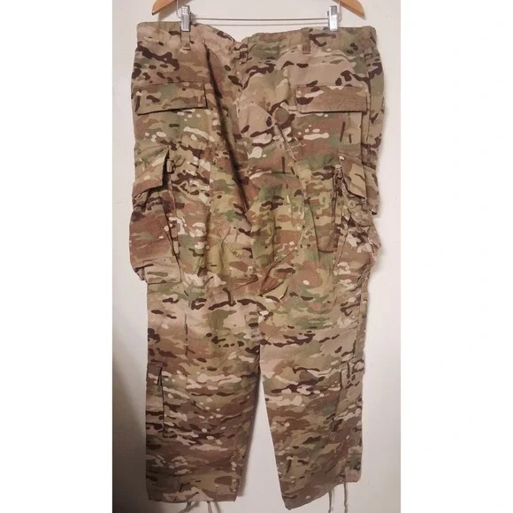 US Army OCP Multicam FR Combat Trousers XL Camo Insect Shield W39-43 X 29-32 NWT